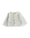 A White Cardigans from Natalys in size 6-12M for girl. (Front View)