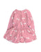 A Pink Long Sleeve Dresses from Galeries Lafayette in size 3T for girl. (Back View)