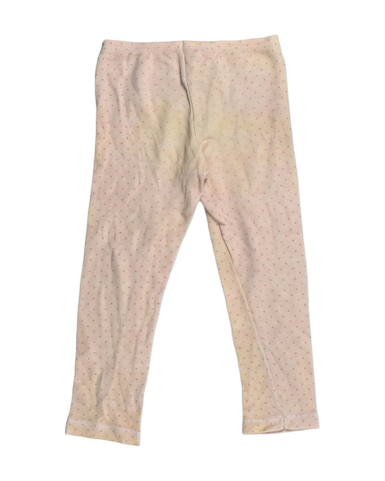 A Beige Leggings from Petit Bateau in size 3T for girl. (Back View)