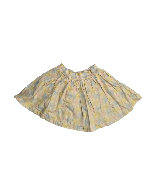 A Yellow Short Skirts from Naomi Wear in size M for girl. (Front View)