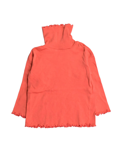 A Orange Long Sleeve Tops from Acanthe in size 3T for girl. (Front View)