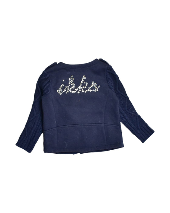 A Blue Lightweight Jackets from IKKS in size 3T for girl. (Back View)