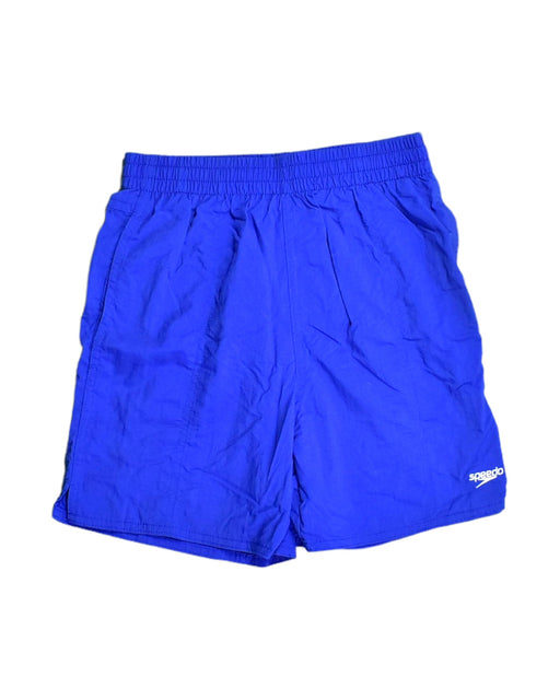 A Blue Swim Shorts from Speedo in size 12Y for boy. (Front View)