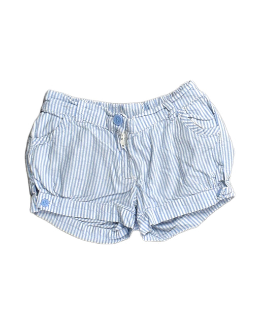 A Blue Shorts from Jacadi in size 4T for girl. (Front View)