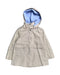 A Beige Coats from Jacadi in size 3T for girl. (Front View)