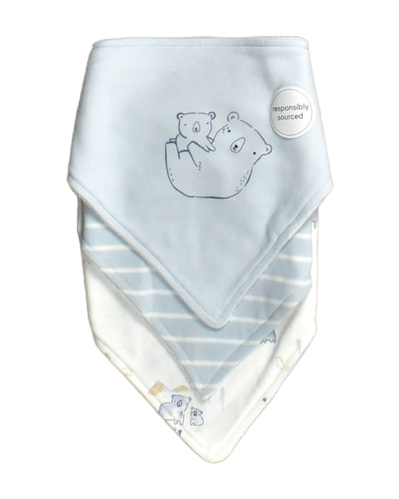 A Blue Bibs from Mothercare in size O/S for neutral. (Front View)