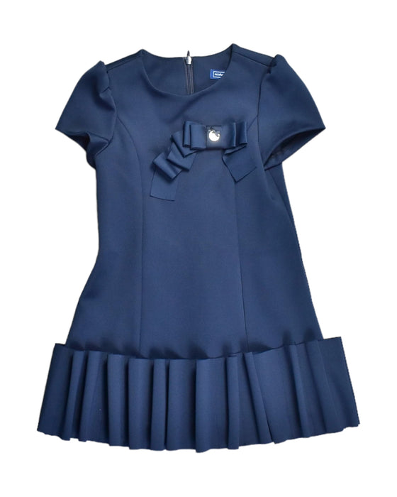 A Blue Short Sleeve Dresses from Nicholas & Bears in size 3T for girl. (Front View)