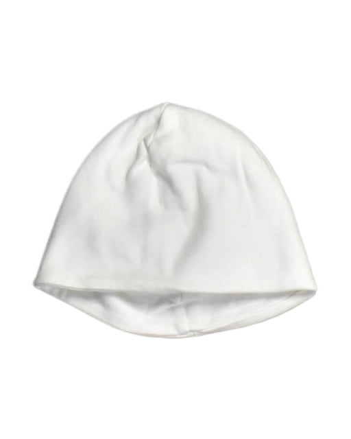 A White Beanies from Ralph Lauren in size 3-6M for neutral. (Front View)