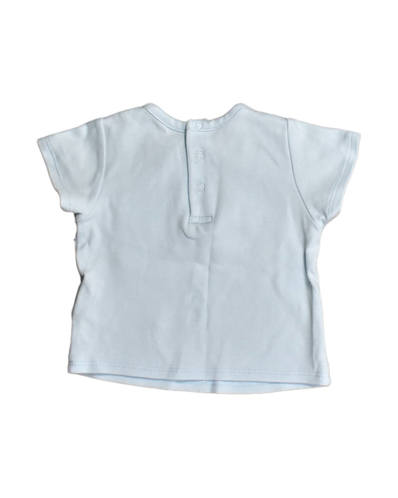 A Blue Short Sleeve Tops from Little Marc Jacobs in size Newborn for girl. (Back View)