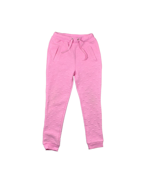 A Pink Sweatpants from Seed in size 9Y for girl. (Front View)