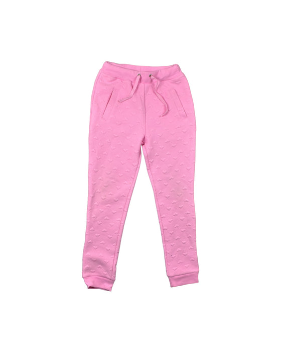 A Pink Sweatpants from Seed in size 9Y for girl. (Front View)