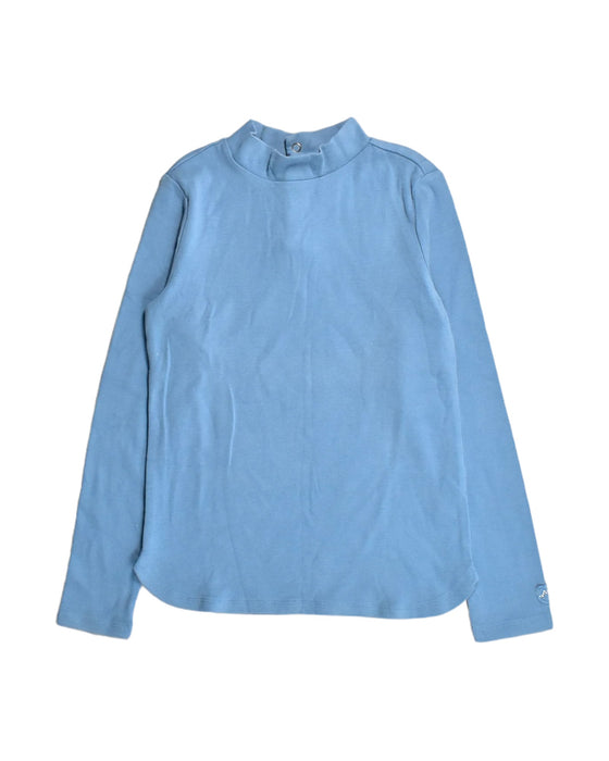 A Blue Long Sleeve Tops from Chateau de Sable in size 10Y for girl. (Front View)