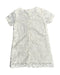 A White Short Sleeve Dresses from Chickeeduck in size 9Y for girl. (Back View)