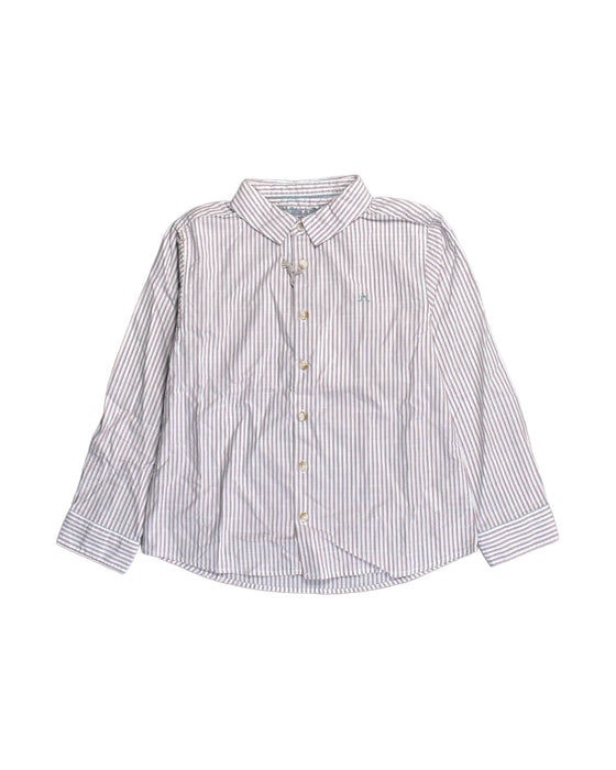 A White Shirts from Chateau de Sable in size 6T for boy. (Front View)