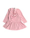 A Pink Long Sleeve Dresses from Babidu in size 2T for girl. (Back View)