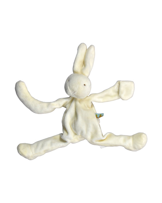 A White Soft Toys from Bunnies by the Bay in size O/S for neutral. (Front View)