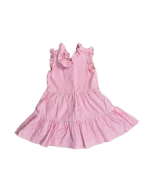 A Pink Sleeveless Dresses from Ralph Lauren in size 12-18M for girl. (Front View)