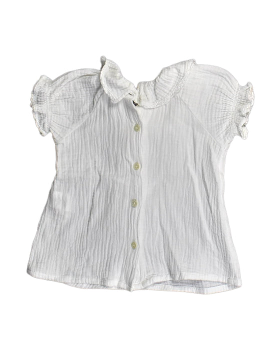 A White Short Sleeve Shirts from Neck & Neck in size 2T for girl. (Back View)