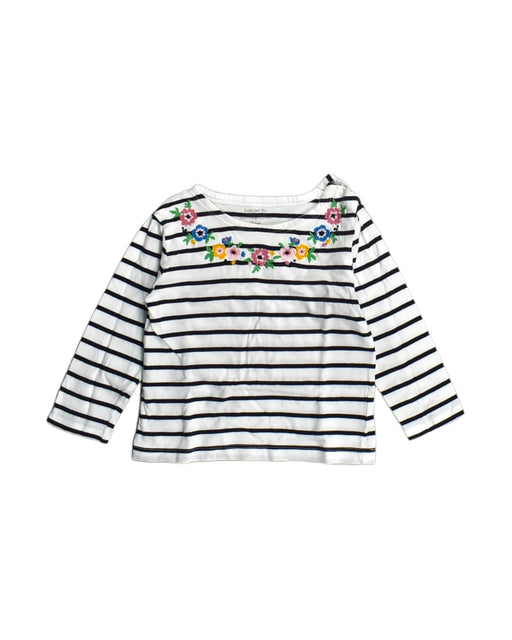 A White Long Sleeve Tops from Bout'Chou in size 12-18M for girl. (Front View)