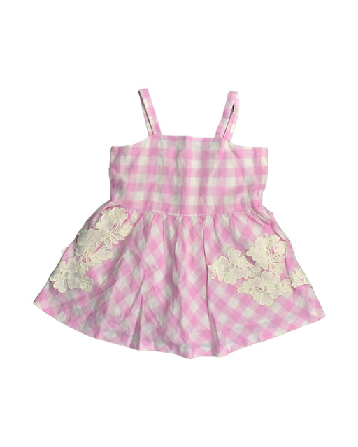 A Pink Sleeveless Dresses from Nicholas & Bears in size 12Y for girl. (Front View)