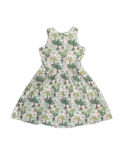 A Green Sleeveless Dresses from Sea Apple in size 12Y for girl. (Front View)