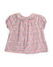 A Pink Short Sleeve Tops from Nicoli in size 12-18M for girl. (Back View)