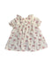 A White Short Sleeve Dresses from Nicoli in size 6-12M for girl. (Front View)