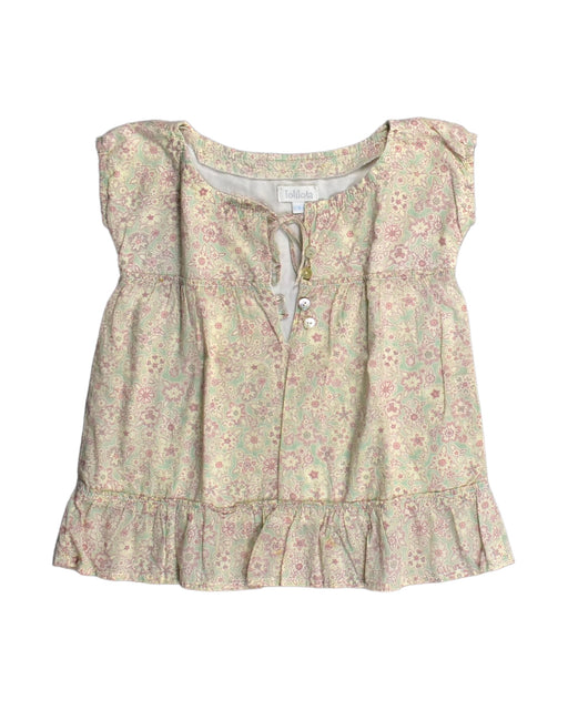 A Beige Sleeveless Dresses from Lolilota in size 6-12M for girl. (Front View)