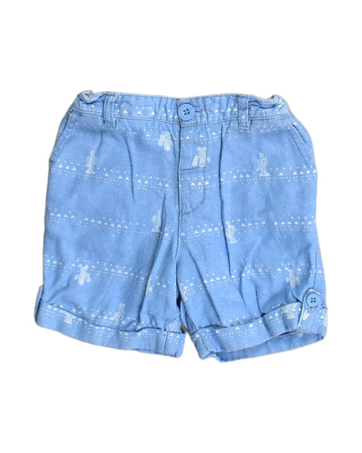 A Blue Shorts from Gingersnaps in size 18-24M for girl. (Front View)