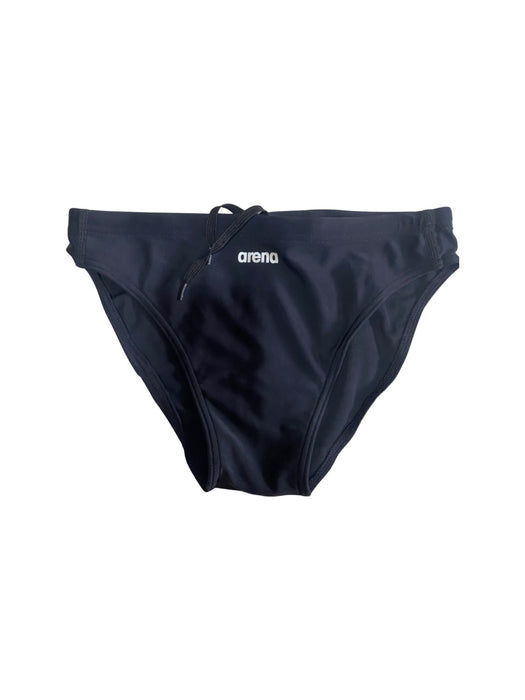 A Black Swim Shorts from Arena in size 8Y for boy. (Front View)