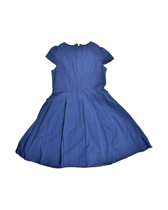 A Blue Sleeveless Dresses from Nicholas & Bears in size 12Y for girl. (Back View)