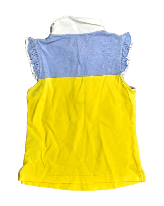 A Blue Sleeveless Polos from Nicholas & Bears in size 6T for girl. (Back View)