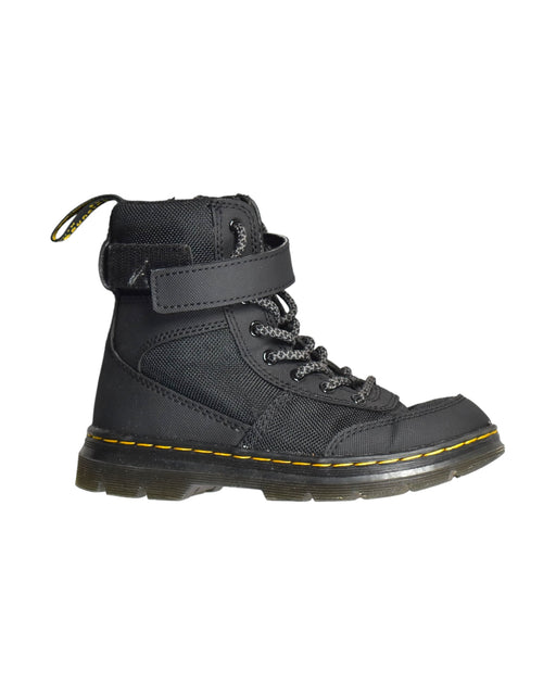 A Black Casual Boots from Dr. Martens in size 6T for boy. (Front View)