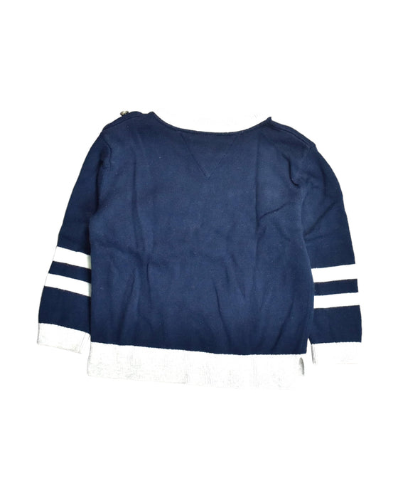 A Blue Knit Sweaters from Tommy Hilfiger in size 6-12M for girl. (Back View)