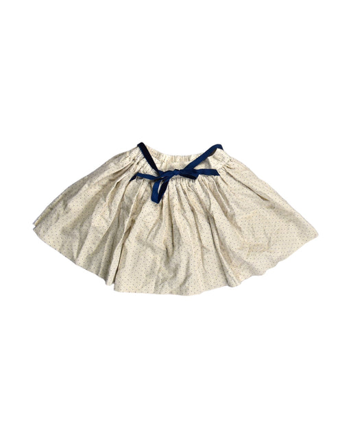 A White Short Skirts from Lily Rose in size 9Y for girl. (Front View)