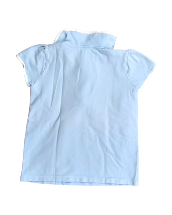 A Blue Short Sleeve Polos from Jacadi in size 8Y for girl. (Back View)