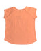 A Orange Short Sleeve Tops from Bonpoint in size 10Y for girl. (Back View)