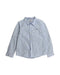 A Blue Shirts from Petit Bateau in size 8Y for boy. (Front View)