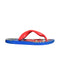 A Blue Slippers from Havaianas in size 11Y for boy. (Front View)