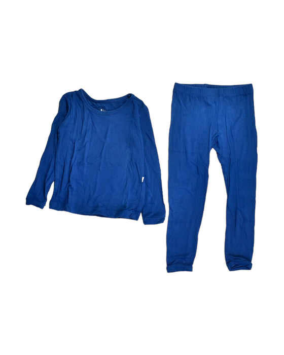 A Blue Pyjama Sets from Kyte Baby in size 18-24M for boy. (Front View)