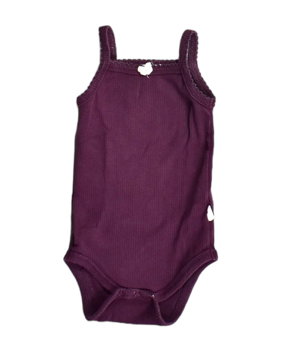 A Purple Rompers from Jamie Kay in size 6-12M for girl. (Front View)