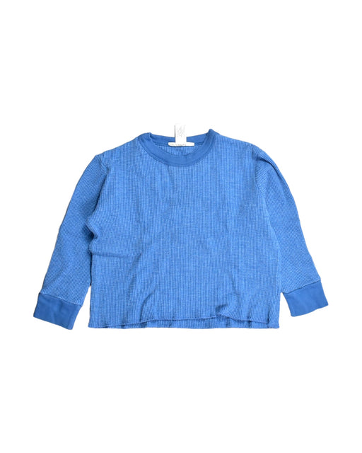 A Blue Long Sleeve Tops from Seed in size 3T for boy. (Front View)