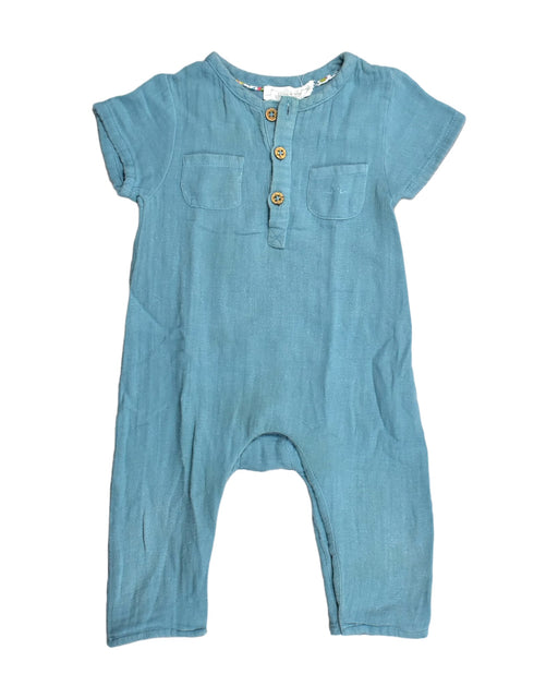 A Blue Rompers from Chateau de Sable in size 3-6M for boy. (Front View)