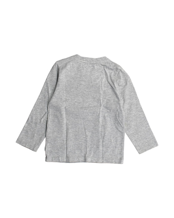 A Grey Long Sleeve Tops from Hugo Boss in size 2T for boy. (Back View)