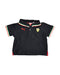 A Black Short Sleeve Polos from Ferrari in size 6-12M for boy. (Front View)