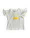 A White Short Sleeve Tops from Mamas & Papas in size 0-3M for girl. (Front View)