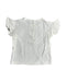 A White Short Sleeve Tops from Mamas & Papas in size 0-3M for girl. (Back View)