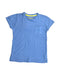 A Blue Short Sleeve Tops from Chateau de Sable in size 4T for girl. (Front View)