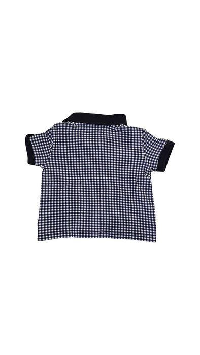 A Blue Short Sleeve Polos from Ralph Lauren in size 0-3M for boy. (Back View)