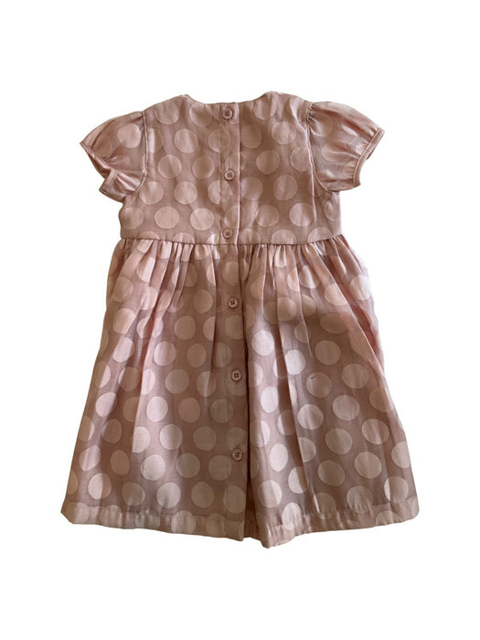 A Pink Short Sleeve Dresses from Mamas & Papas in size 12-18M for girl. (Back View)